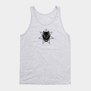 Nezi Silver Helmet Tank Top